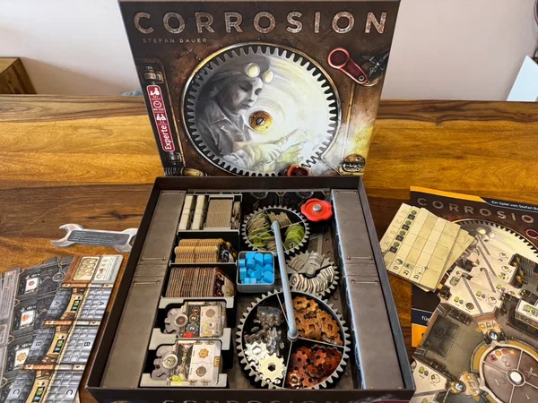 Corrosion - Board game insert
