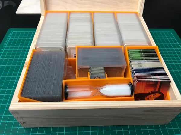 Codenames - Organizer for all cards sleeved (Duel, Deep Undercover, card packs)