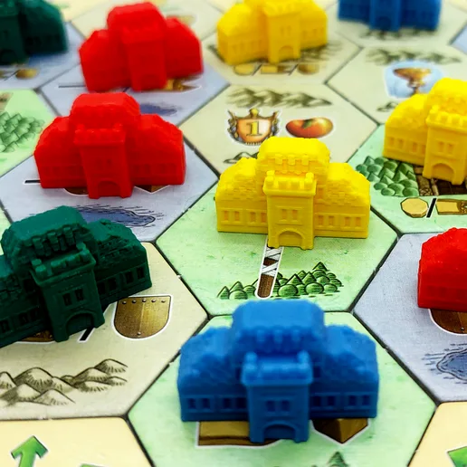 Merlin BoardGame 3D Manors