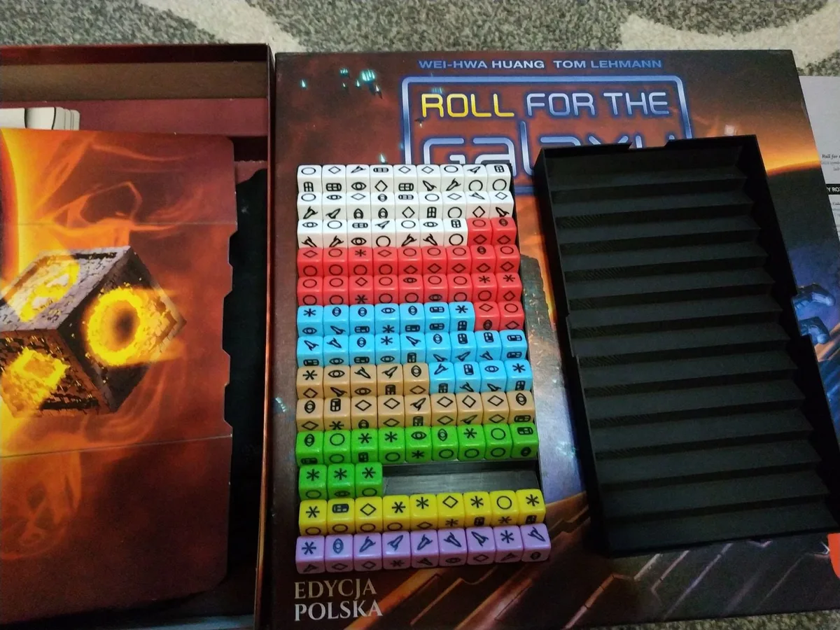 Roll for the galaxy dice container
