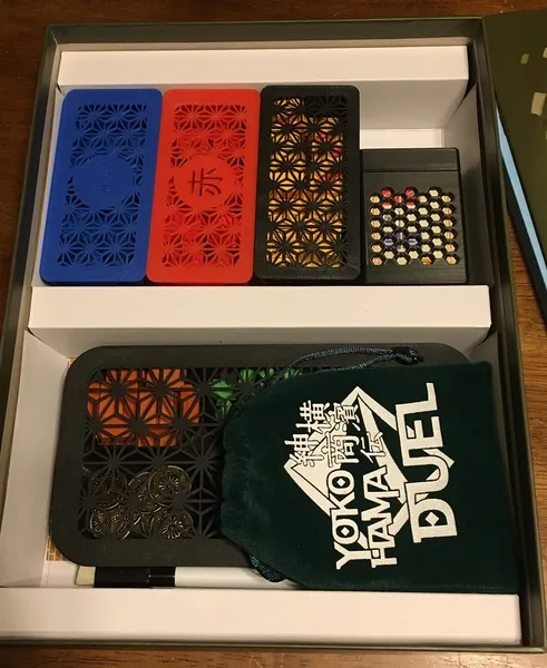 Yokohama Duel Premium Board Game Organizer Insert