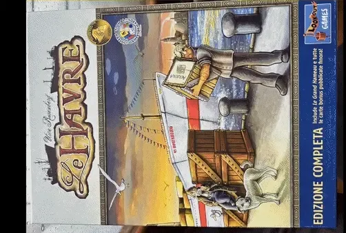 Le Havre Board Game Organizer | Insert | Premium Storage Solution - UNSLEEVED Version - STL file for 3D Printing