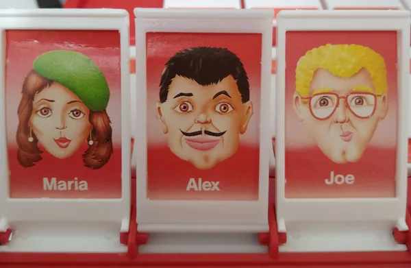 NZ Guess Who Circa 1987 Replacement Character Frame