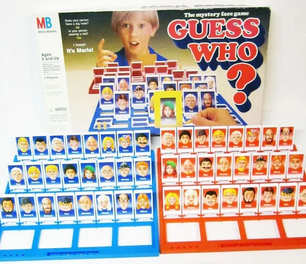 Guess Who game card holder