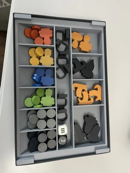Tetrarchia Board Game insert
