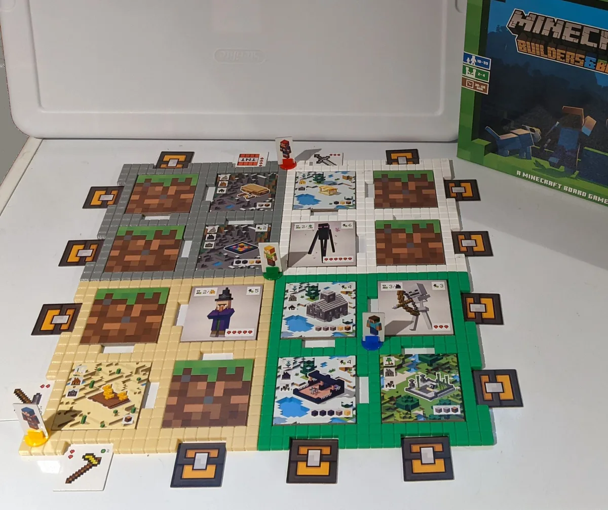 Board for Minecraft: Builders & Biomes