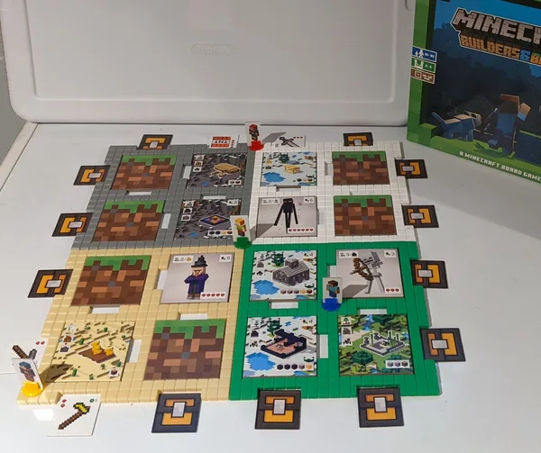 Board for Minecraft: Builders & Biomes