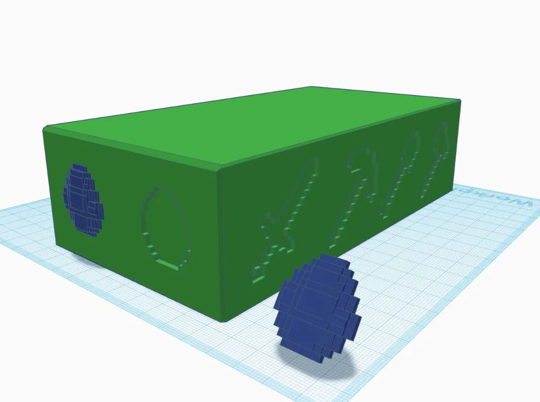 Minecraft Builders & Biomes Cube Holder