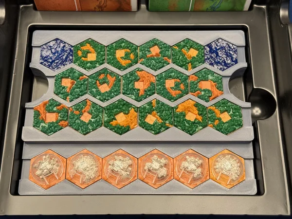 Terraforming Mars Big Box/Amazonis Planitia fan-made map extra tile storage