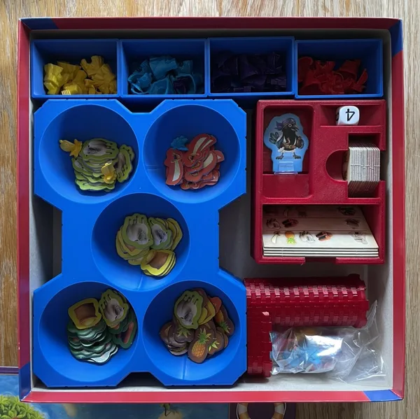Catan Junior board game organizer