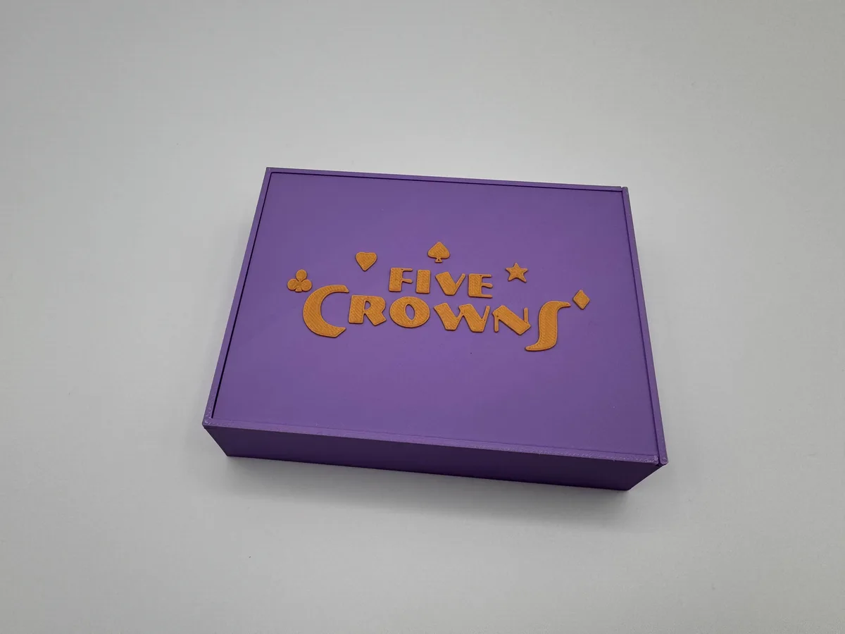 Five Crowns Card Game Box
