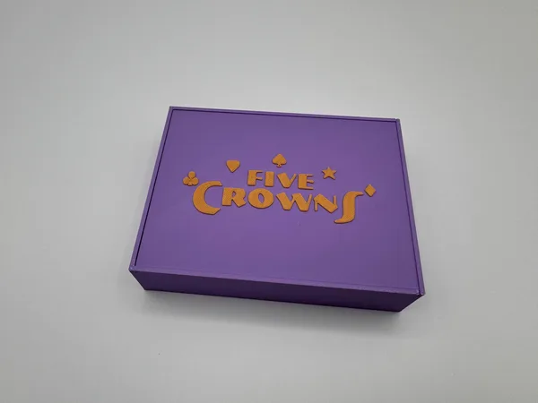Five Crowns Card Game Box