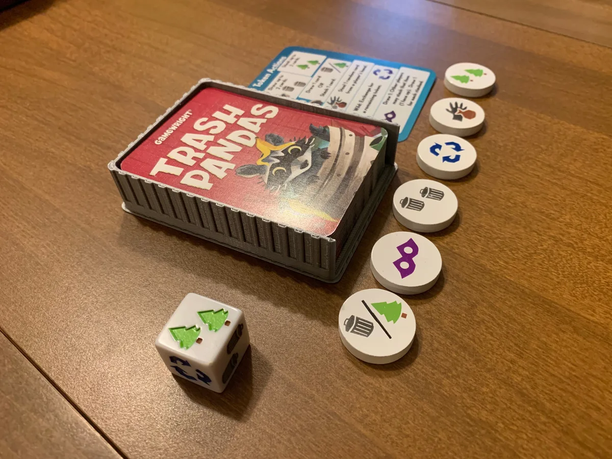 Trash Pandas Trashcan Deckbox