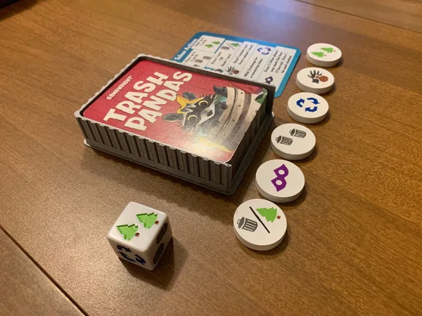 Trash Pandas Trashcan Deckbox