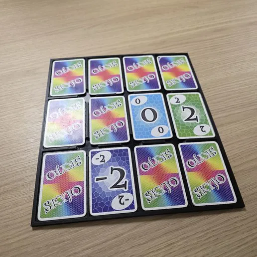 SKYJO game board