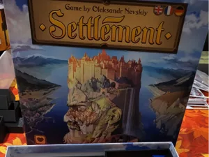 Settlement, board game organizer