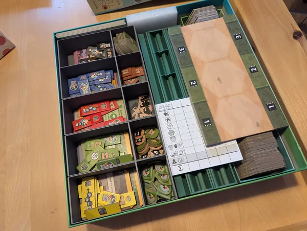 Insert for Sanctuary Board Game