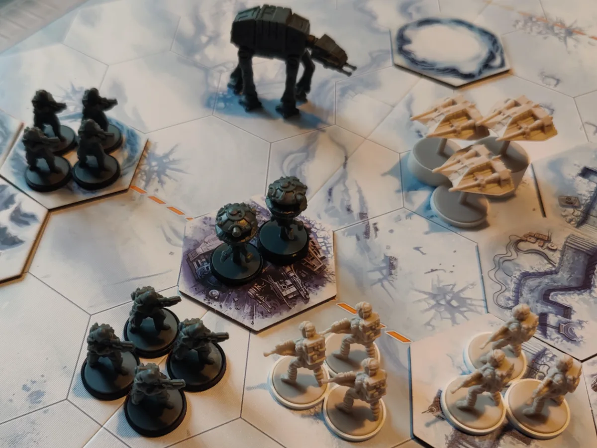 Battle of Hoth: Unit Movement Trays