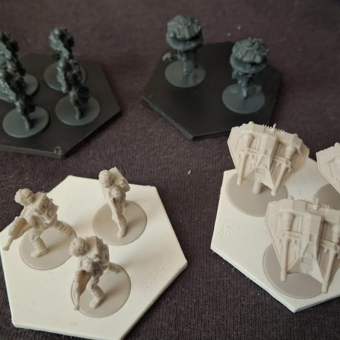 Star Wars Battle of Hoth troop moment tray