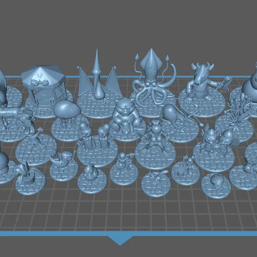 Munchkin Quest Boardgame Monster Figures (WIP)