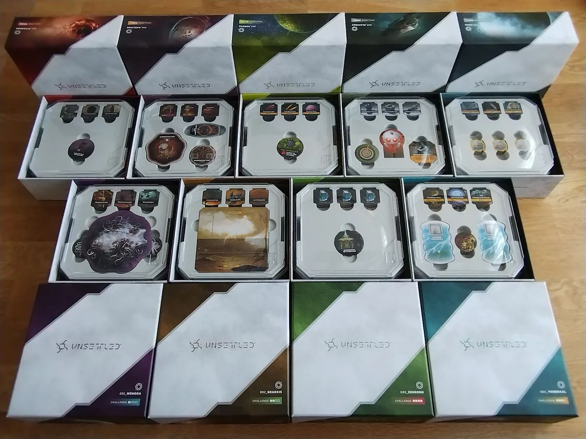 Unsettled - Planet Box Inserts