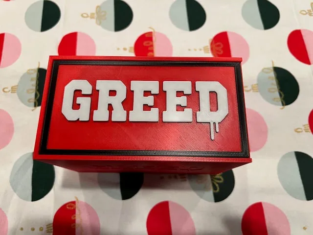 Greed Board Game Tavel Box