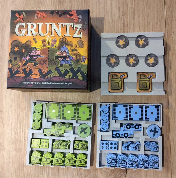 Gruntz board game insert / organizer