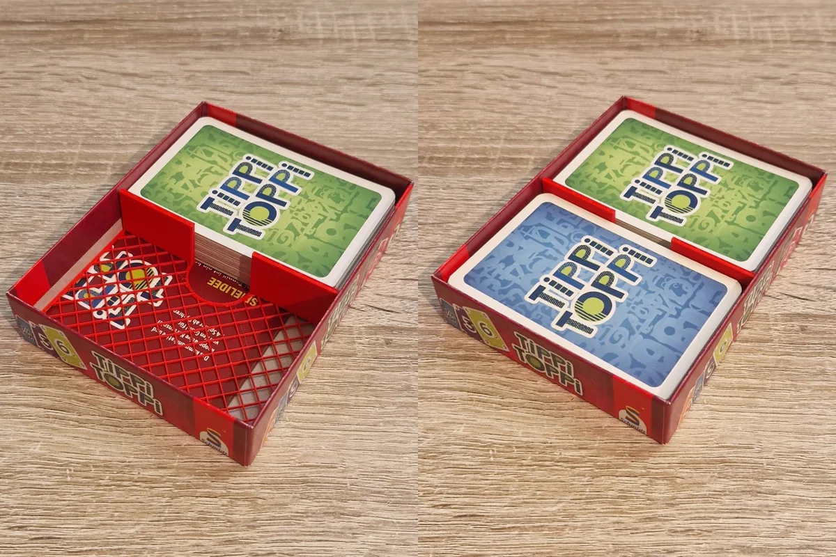Coloretto / Hanabi / TippiToppi - Card Game Insert