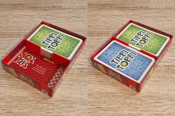 Coloretto / Hanabi / TippiToppi - Card Game Insert
