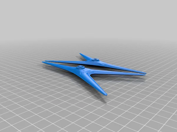 Basestar - ready for print - 15 cm long