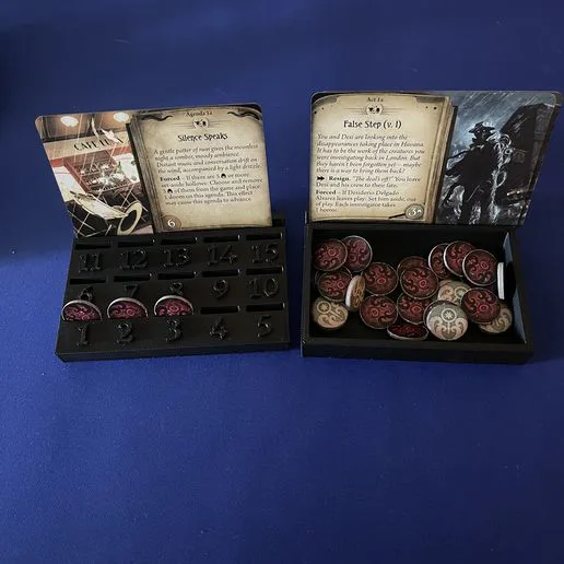 Arkham Horror Card Game Doom and Act/Agenda Tray