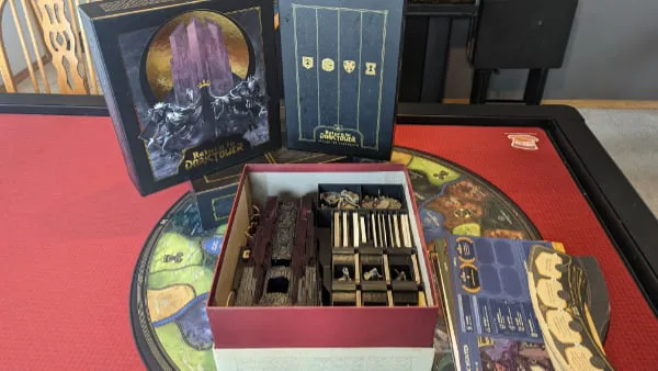 Return to Dark Tower with Expansion Board Game Box Insert Organizer