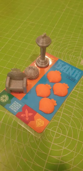 Village Pillage upgraded components (Boardgame)