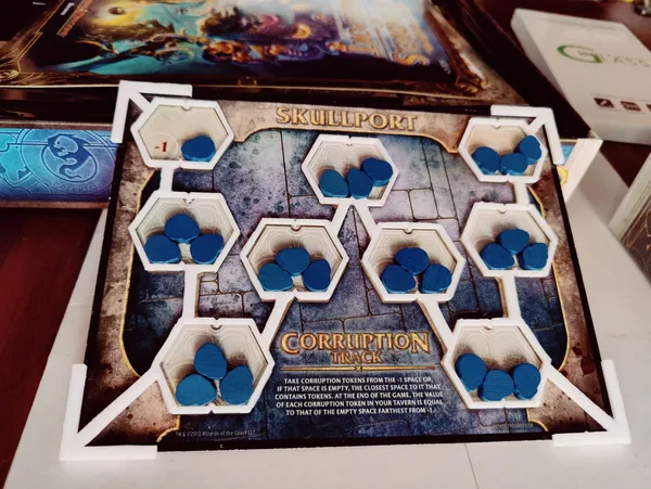 Skullport overlay Lords of Waterdeep LoW