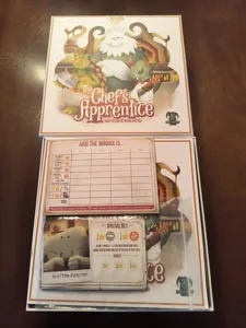 Cryptid Cafe: The Chef's Apprentice board game insert