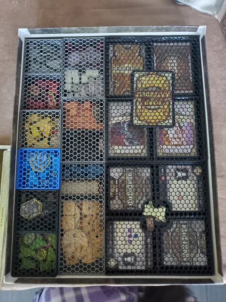 Lords of Waterdeep w/ Expansion in Expansion box - with lids