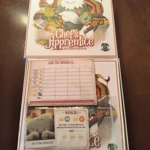 Cryptid Cafe: The Chef's Apprentice board game insert