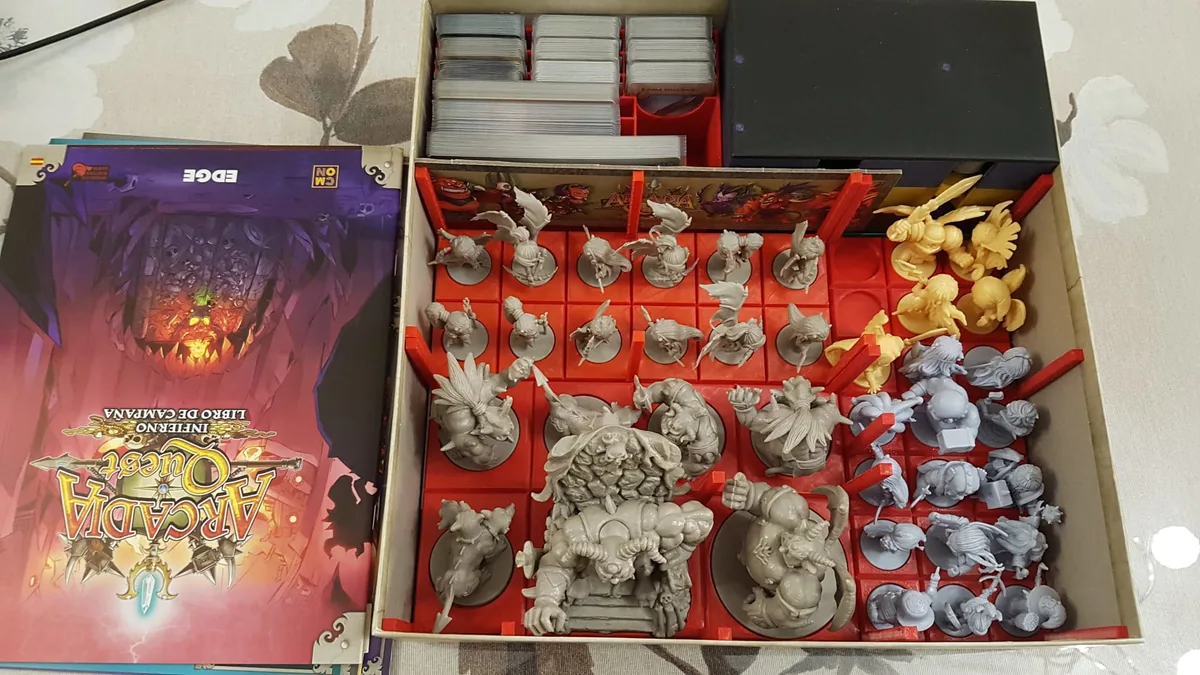 Arcadia Quest Inferno insert