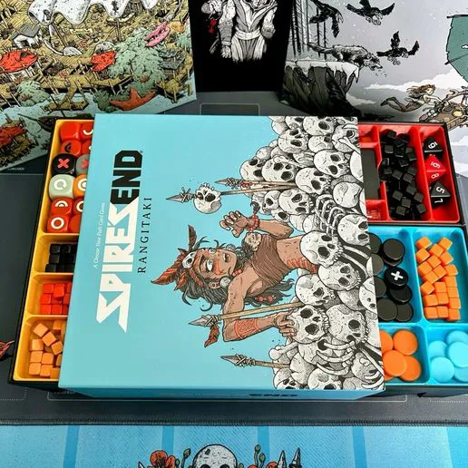 Spire's End One-Box Storage for Volume 1, Hildegard, Rangitaki, and All of Their Expansions - No Sleeves
