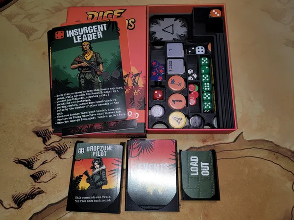 Dice Commandos Insert