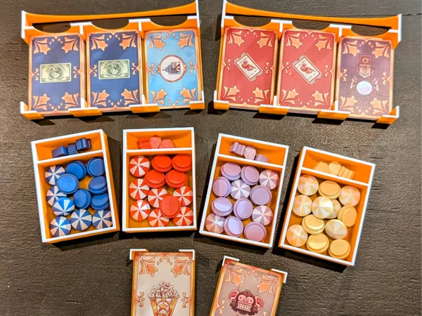3 Ring Circus Insert - Sleeved and unSleeved Cards