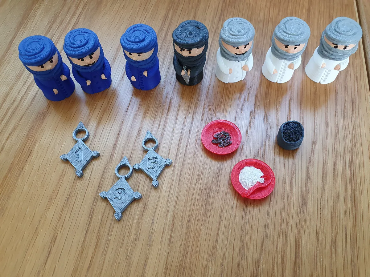 Targi player token upgrades