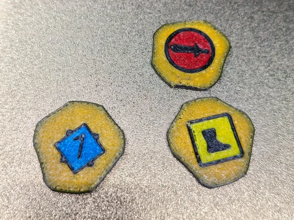 Clank! Adventuring Party MultiColor Whiskers Token