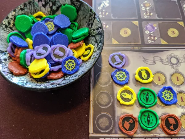 mbphm's Darwin's Journey wax seals modified for color FDM printing