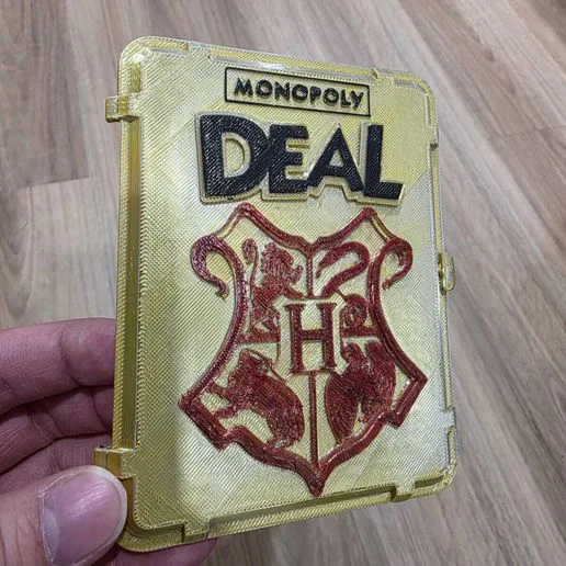 Harry Potter Monopoly Deal Rugged Box (Resized & Engraved )