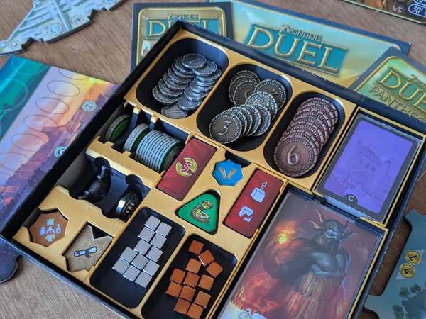 7 Wonders Duel and expansions Organiser