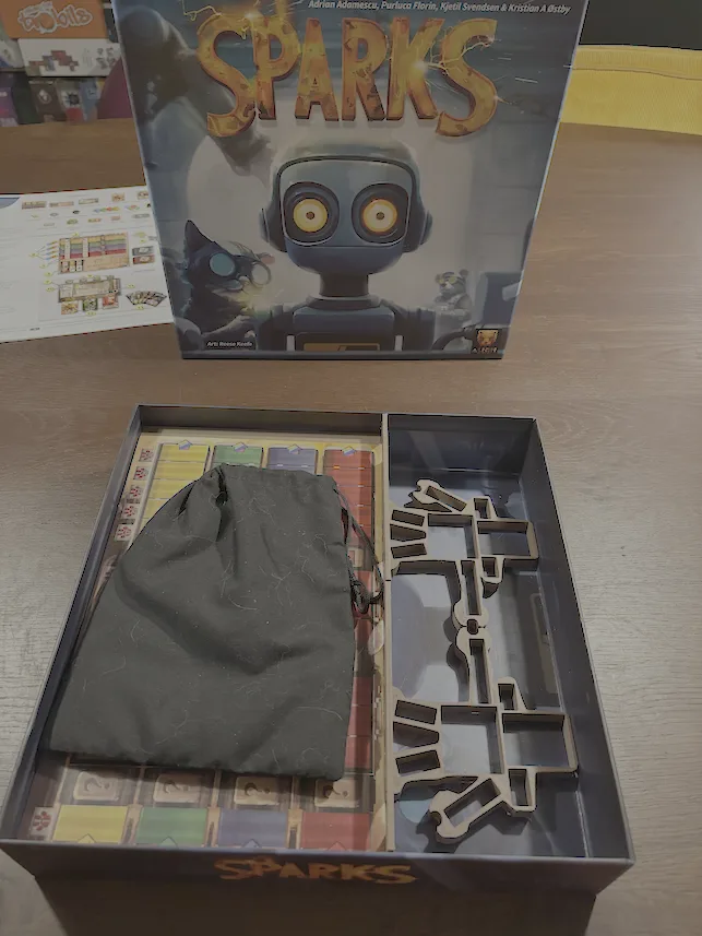 Boardgame insert for Sparks