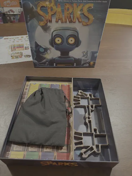 Boardgame insert for Sparks