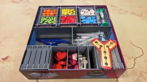 Rush M.D. core retail box insert/organizer - sleeved cards