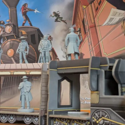 Figurines compatible Colt express - Upgrade token